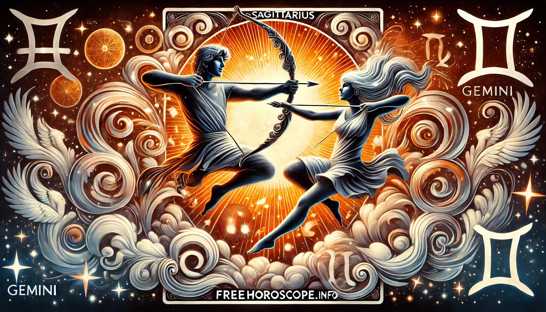 Sagittarius and Gemini Love Compatibility - FreeHoroscope.info