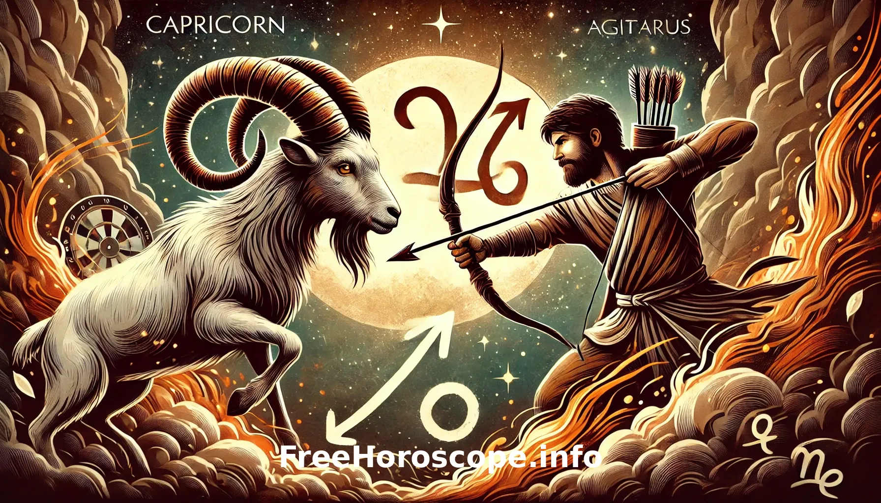 Capricorn and Sagittarius Love Compatibility - FreeHoroscope.info