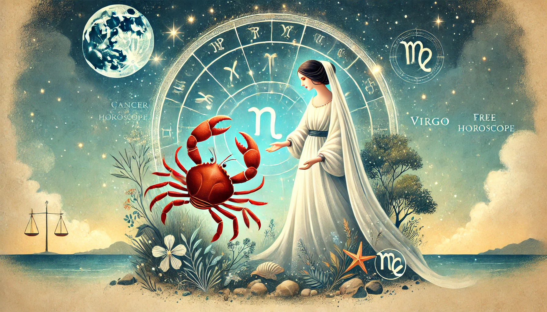 Cancer and Virgo Love Compatibility - FreeHoroscope.info