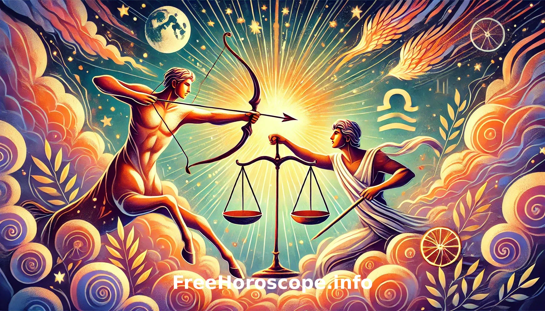 Sagittarius and Libra Love Compatibility - FreeHoroscope.info