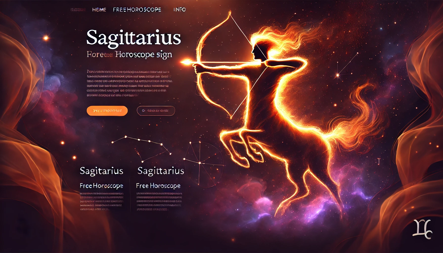 Sagittarius zodiac, Sagittarius traits, Sagittarius horoscope, Sagittarius constellation, FreeHoroscope.info.