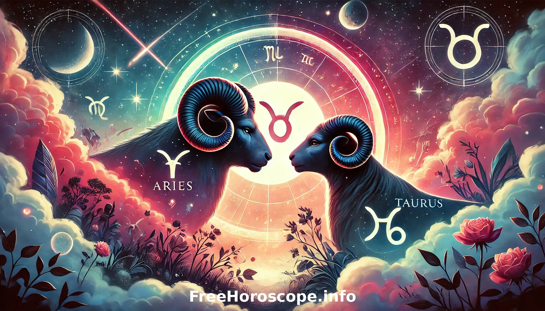 Aries and Taurus love compatibility