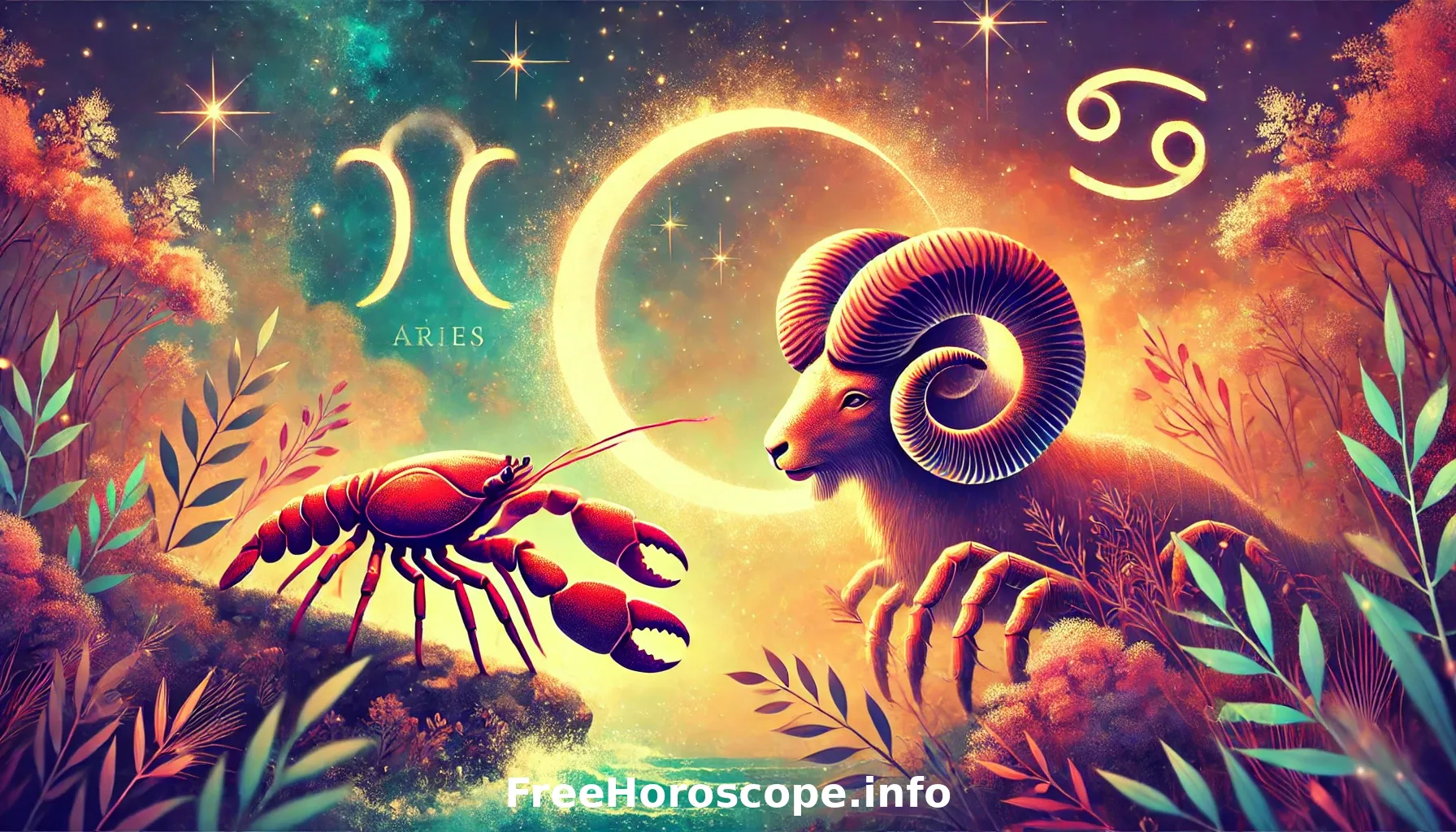 Aries and Cancer love compatibility