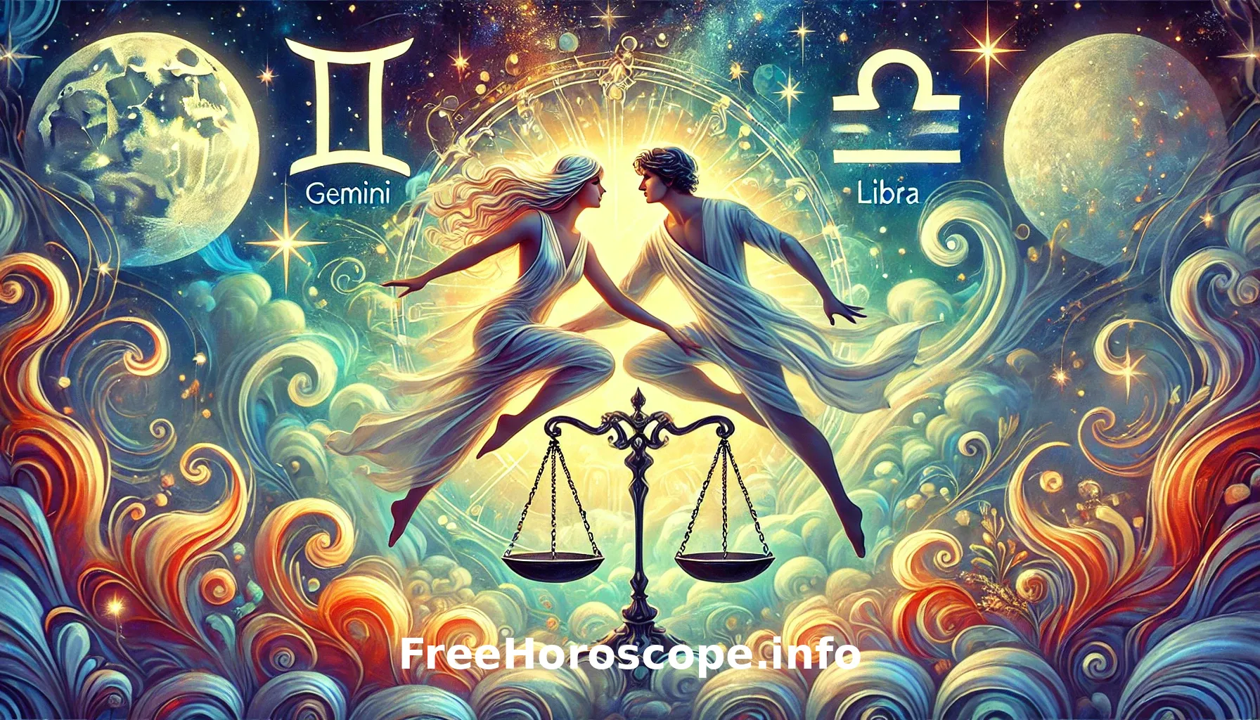 Gemini and Libra Love Compatibility - FreeHoroscope.info