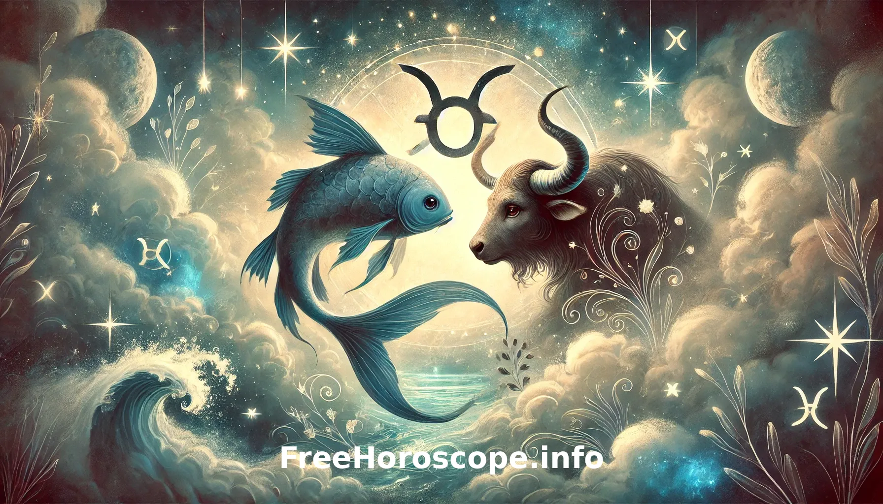 Pisces and Taurus love compatibility - FreeHoroscope.info