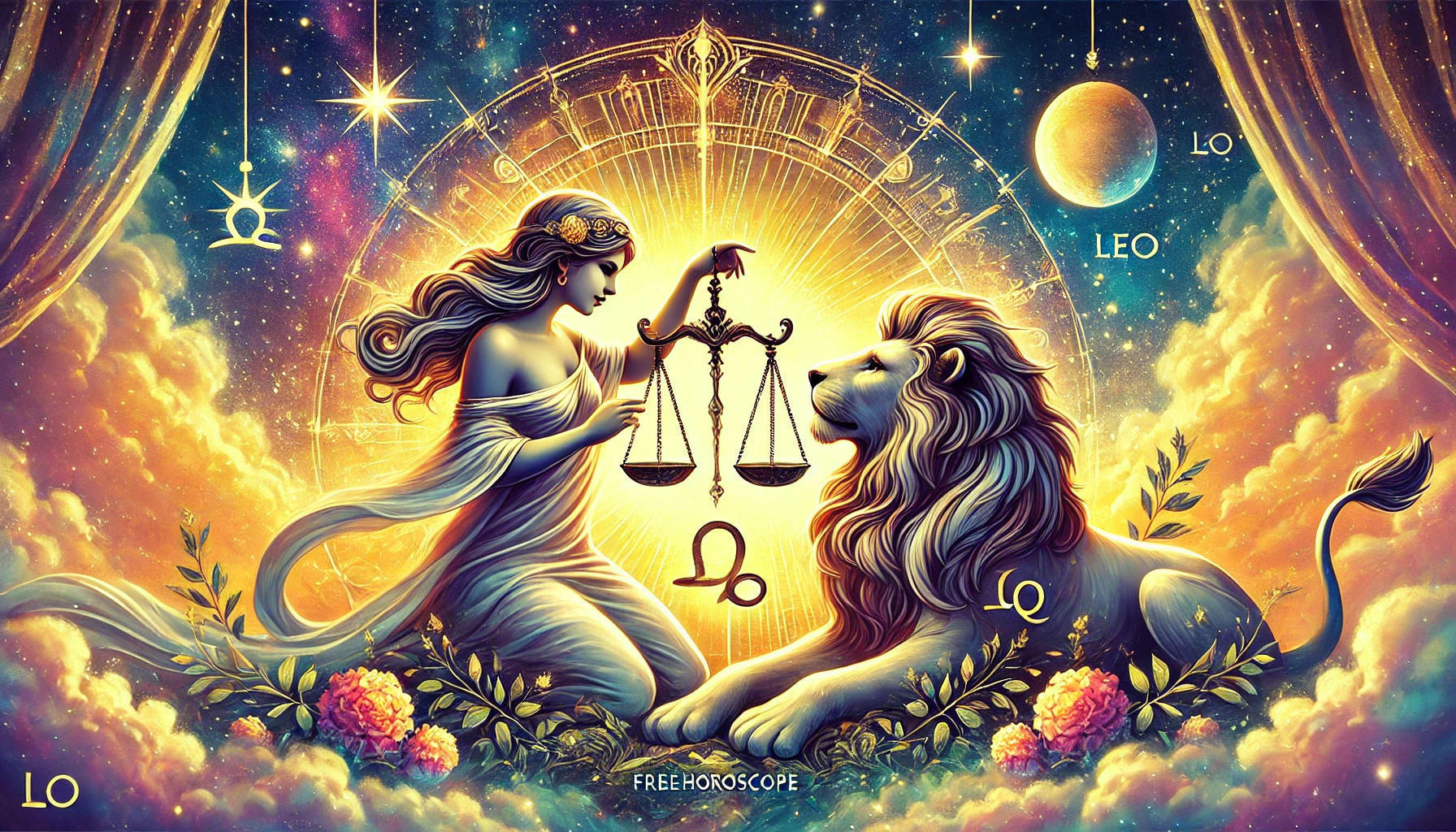 Libra and Leo Love Compatibility - FreeHoroscope.info