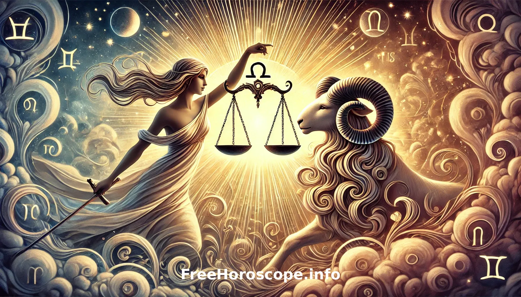 Libra and Aries love compatibility - FreeHoroscope.info