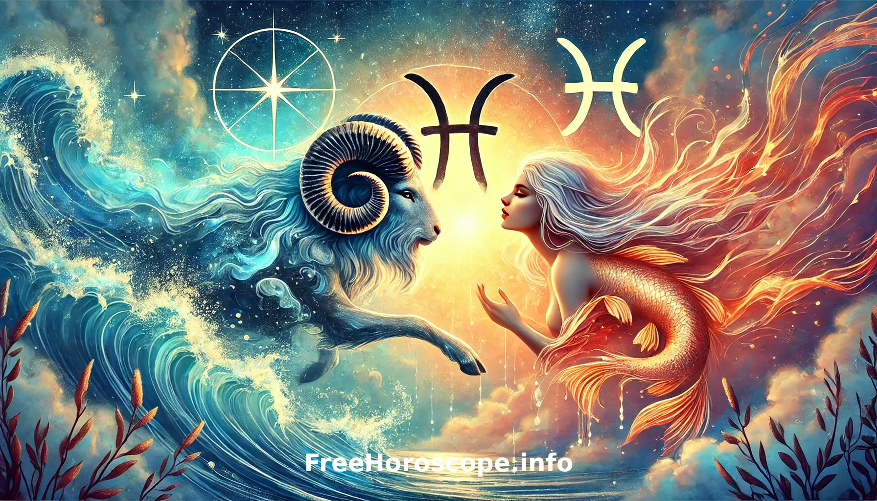 Aries and Pisces love compatibility