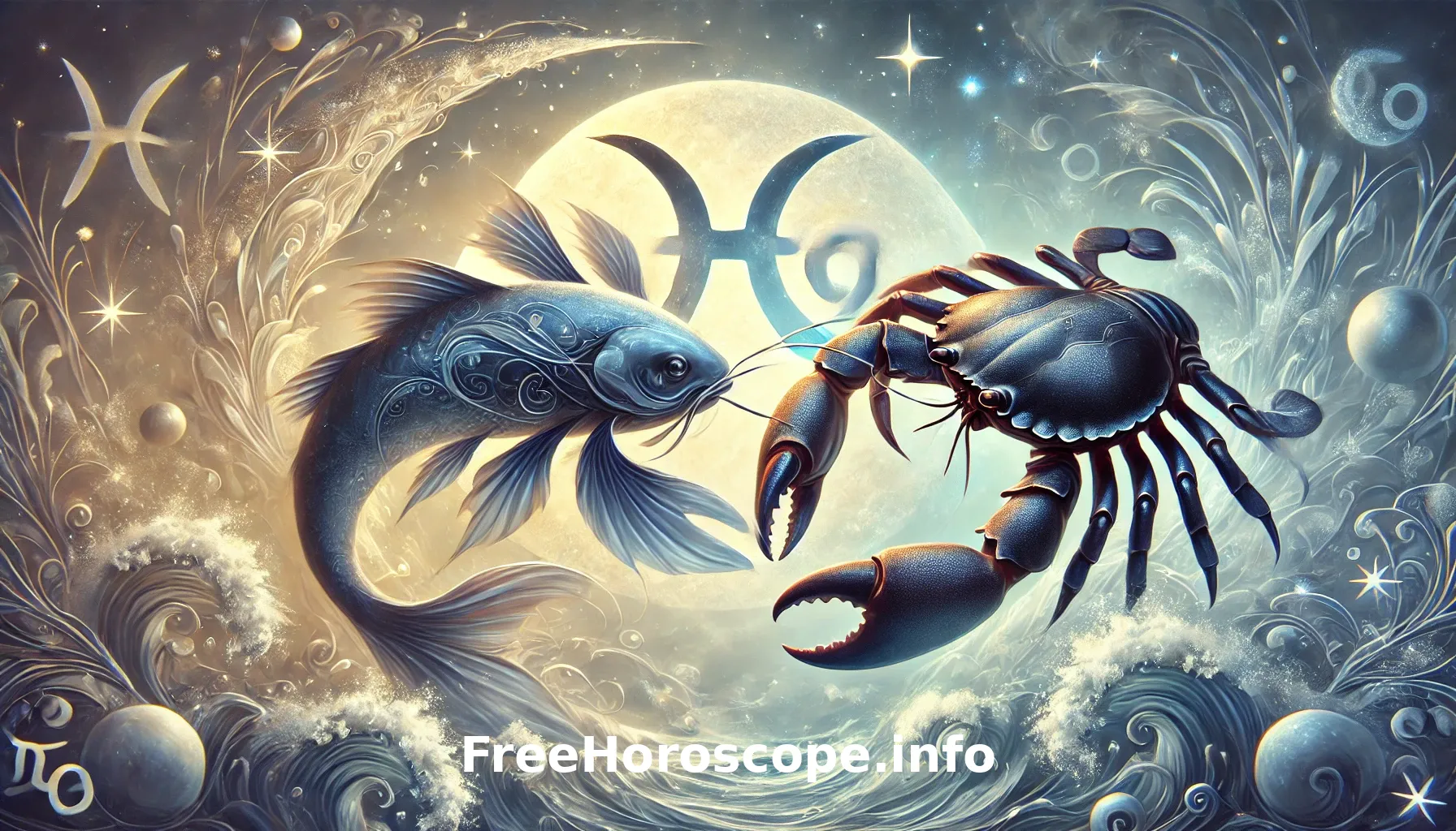 Pisces and Cancer Love Compatibility - FreeHoroscope.info.