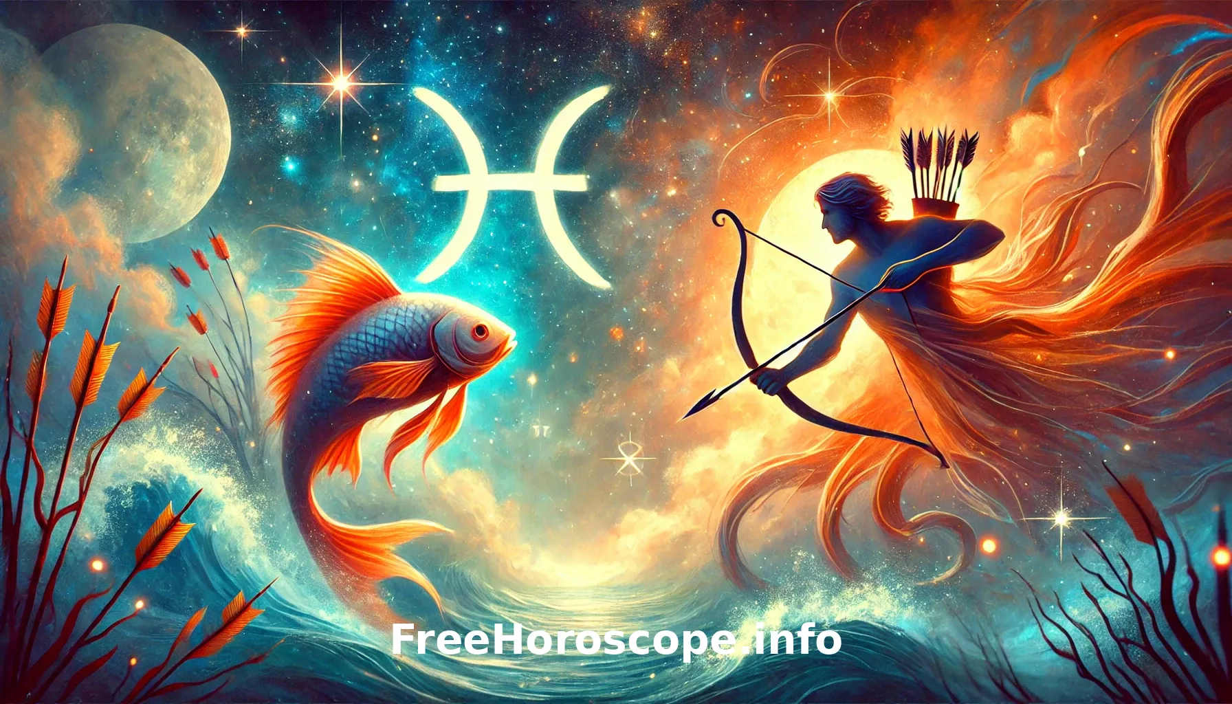 Pisces and Sagittarius Love Compatibility - FreeHoroscope.info