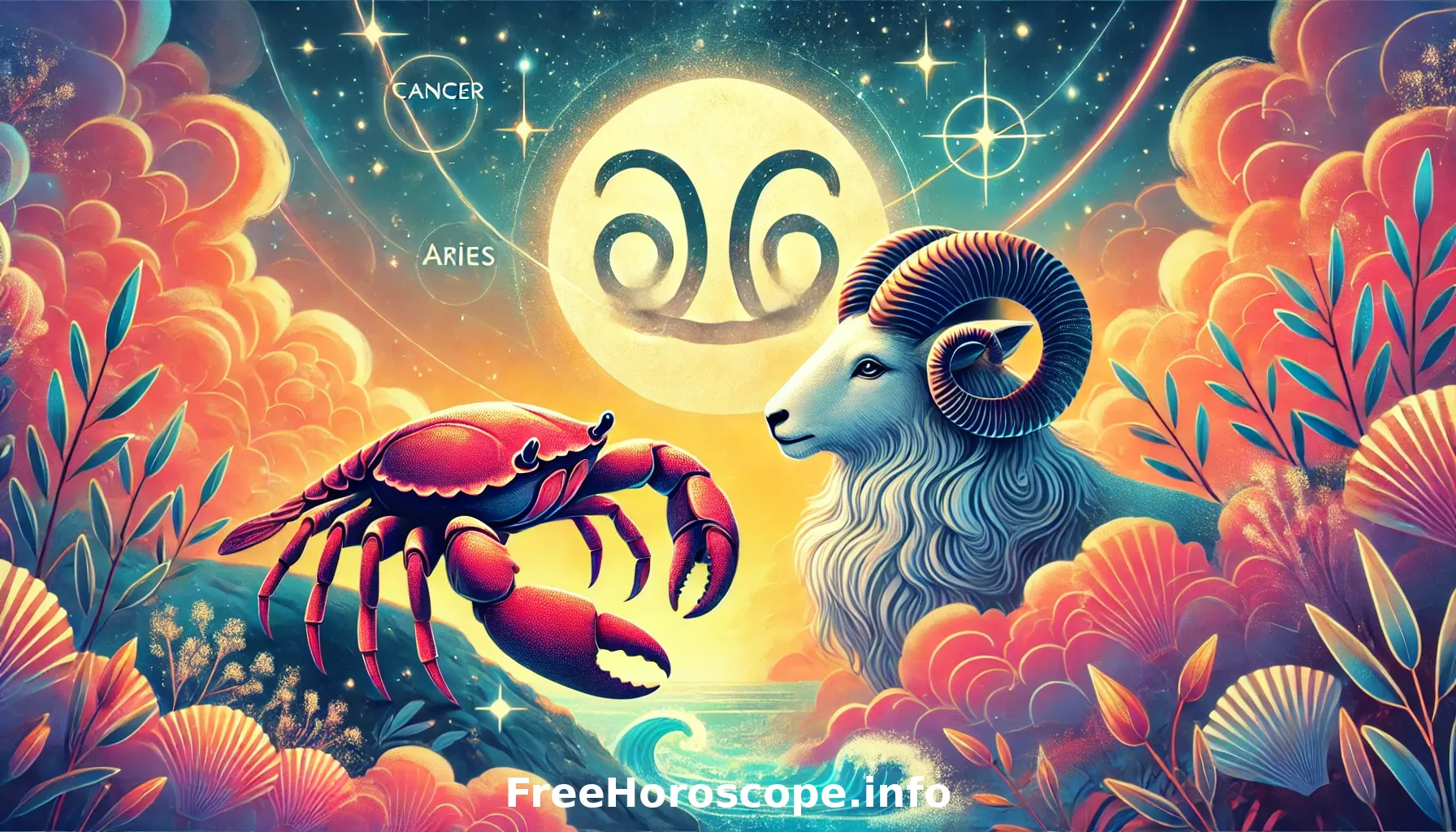 Cancer and Aries love compatibility