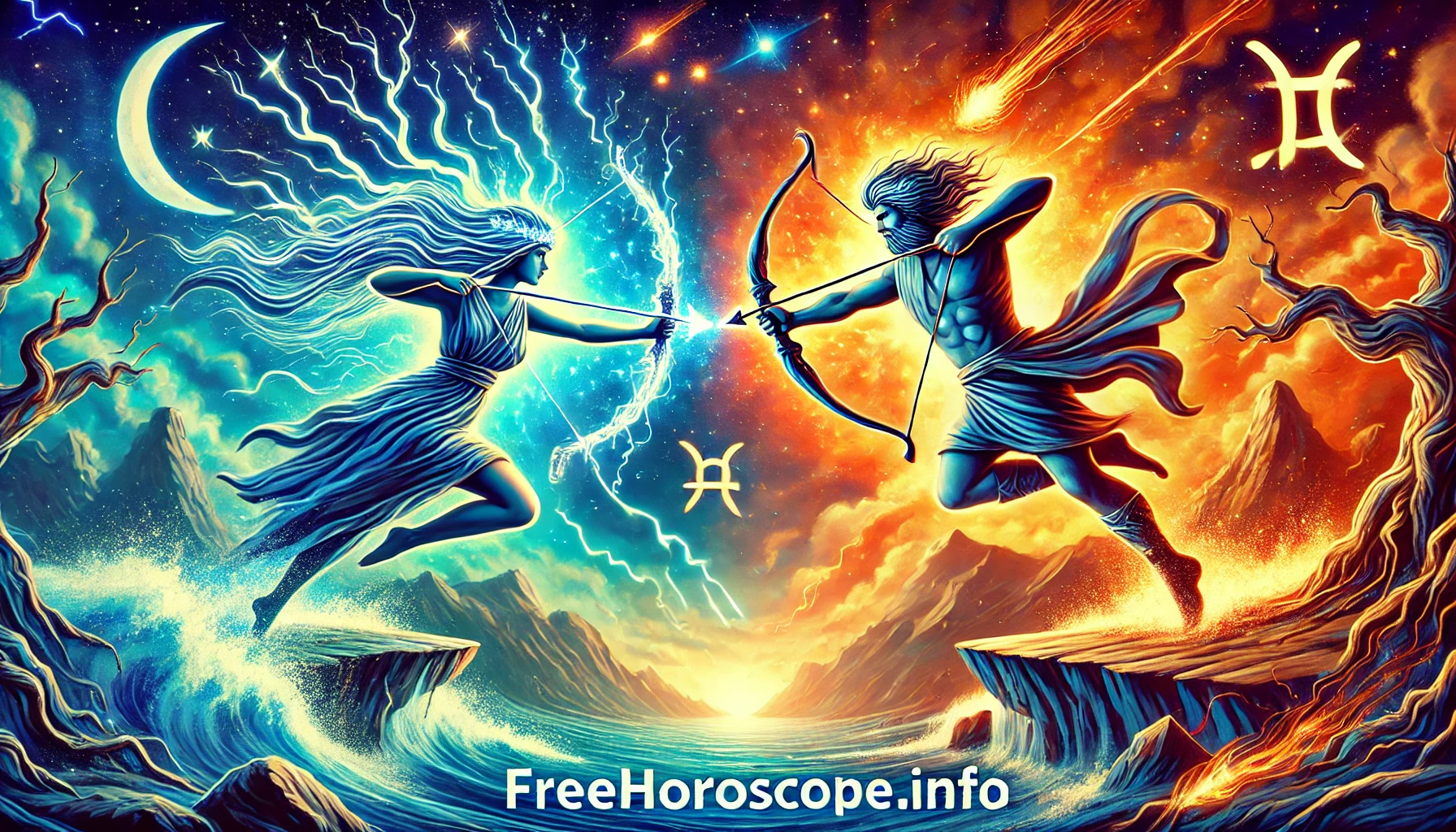 Aquarius and Sagittarius Love Compatibility - FreeHoroscope.info