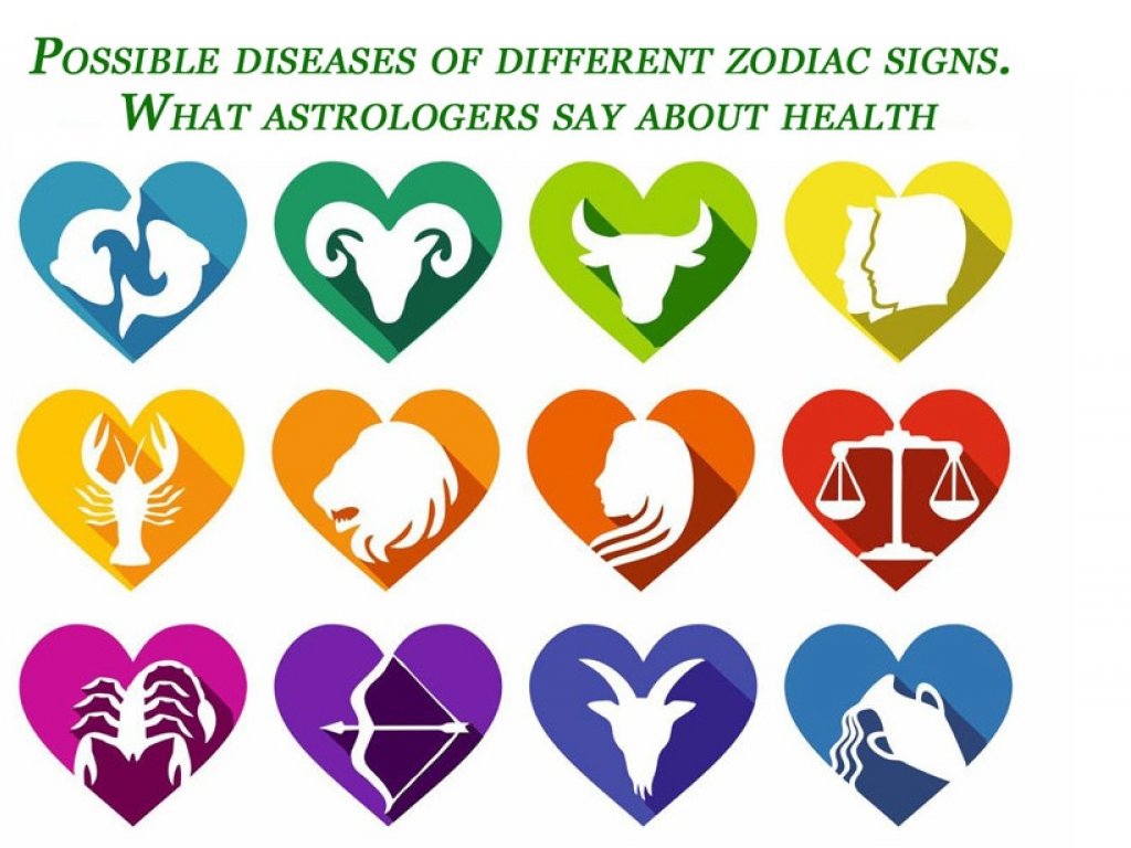 Zodiac signs health problems. What astrologers say about health