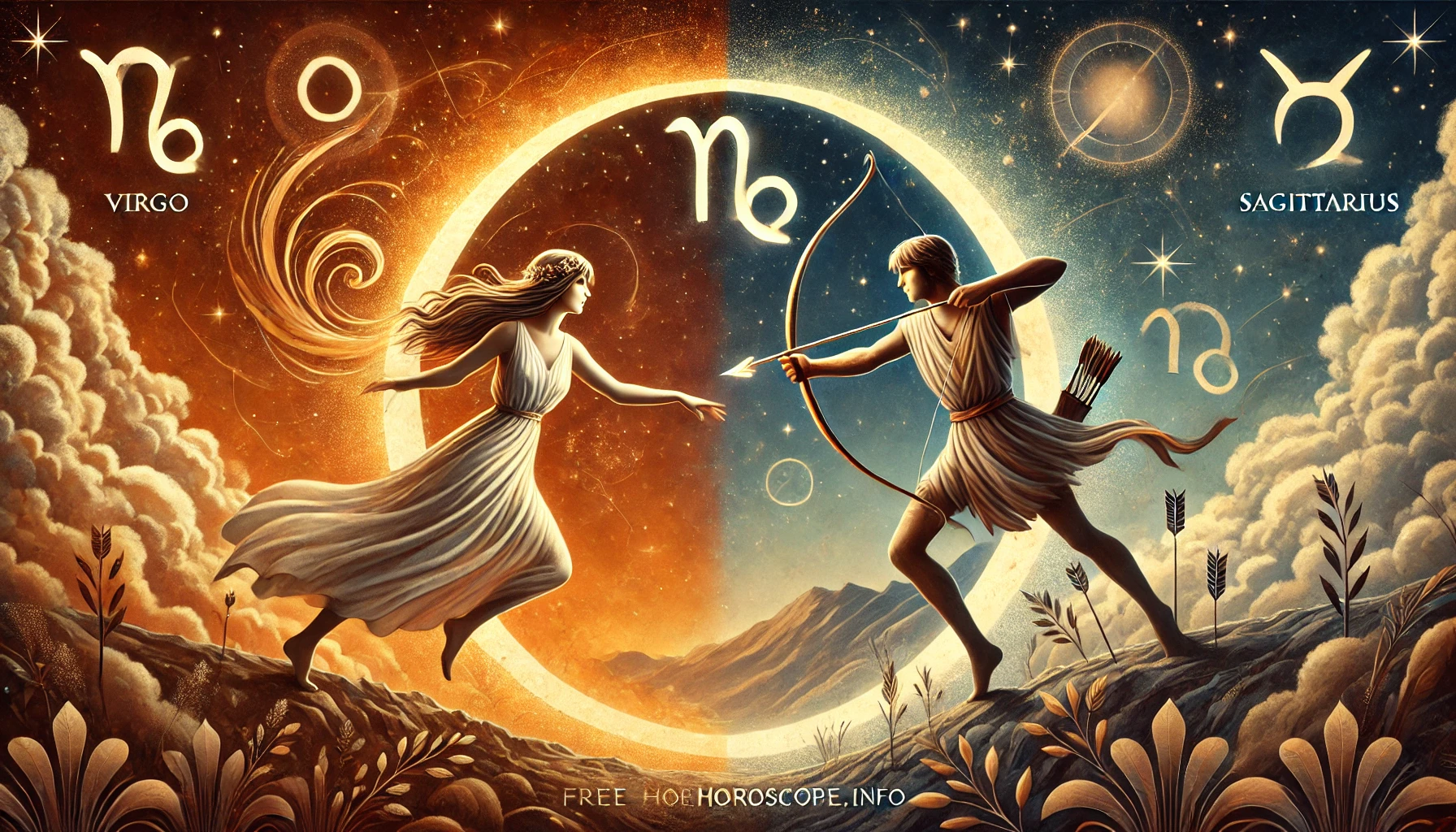 Virgo and Sagittarius love compatibility - FreeHoroscope.info